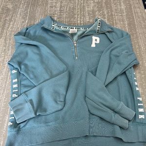 Pink/ Victoria secret quarter zip up